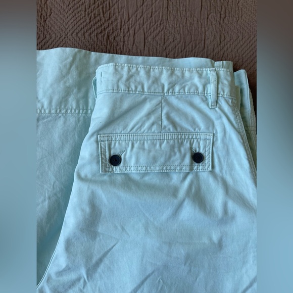 EVERLANE ORGANIC COTTON WIDE LEG ICE BLUE PANTS SZ 14 - Picture 9 of 9